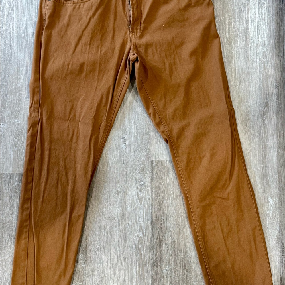 Buffalo David Bitton Men's Chinos in Brown